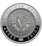 Pièce de monnaie en Argent 5 Dollars g 62.2 (2 oz) Millésime 2026 Greatest US Coins (PRÉCOMMANDE)