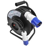 Proplus enrouleur de câble 25 m 1 x cee