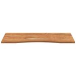 vidaXL Dessus de bureau 140x60x2 5 cm rectangulaire bois massif acacia