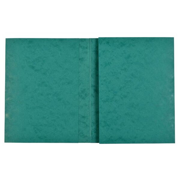 Protège Cahier 'Ecolier' 18 x 22 cm Carte Lustrée 2 grands Rabats Vert x 50 COUTAL