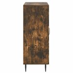 vidaXL Buffet Chêne fumé 66 x 34 5 x 89 5 cm Bois d'ingénierie