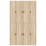 vidaXL Cadre de lit Chêne sonoma 200 x 120 x 31 5 cm Bois d'ingénierie