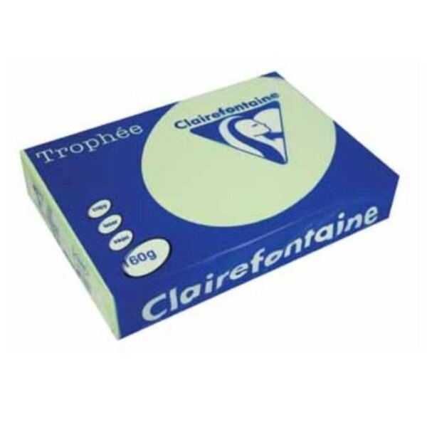 Ramette 250 Feuilles Papier 160g A4 210x297 mm VERT TROPHÉE