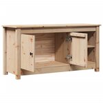 vidaXL Meuble TV 103x36 5x52 cm Bois de pin massif