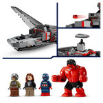 76292 LEGO® Marvel : Captain America et Hulk Rouge en Duel Épique