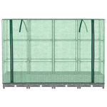 vidaXL Jardinière surélevée avec housse aspect rotin 160x40x123 cm