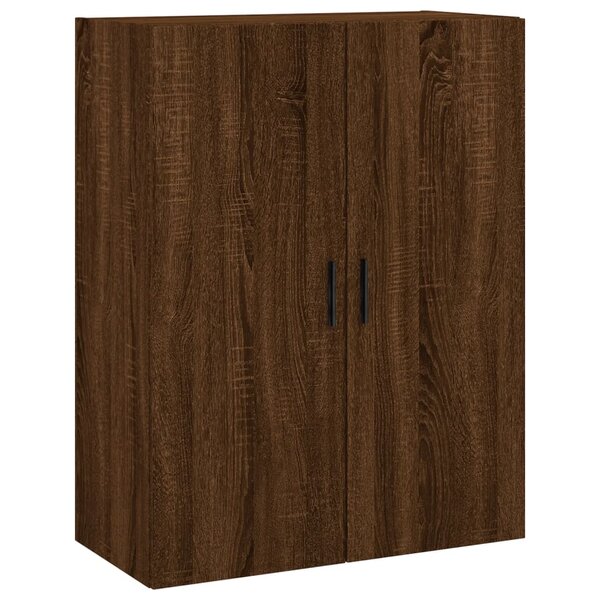 vidaXL Armoire murale chêne marron 69 5x34x90 cm