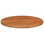 vidaXL Dessus de table Ø70x2 5 cm rond bois massif d'acacia