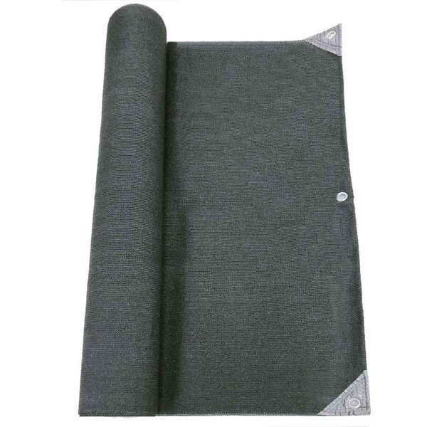 Brise vue renforcé 1.8x10 m pro gris hdpe 300gr