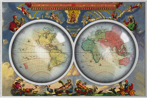 Monnaie ATLAS MAIOR Golden Age of Discovery 1 Oz Argent 1000 Francs Cameroon 2026 (PRÉCOMMANDE)
