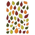 Pochette de 830 gommettes Decoraty adhésives repositionnables motif feuilles