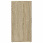 vidaXL Buffets 2 Pièces chêne sonoma 59x39x80 cm bois d'ingénierie
