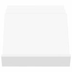 vidaXL Étagère à magazines Blanc 53 x 40 x 28 5 cm Bois d'ingénierie