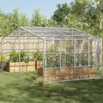 vidaXL Couverture pour plantes Transparent 4 x 12 m PVC