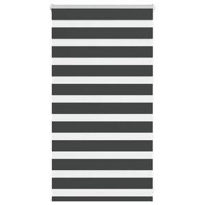 vidaXL Store zèbre noir 90x100 cm largeur du tissu 85 9 cm polyester