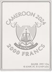Pièce de monnaie en Argent 2000 Francs g 31.1 (1 oz) Millésime 2024 TOMIE