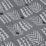 vidaXL Pouf Modulaire gris - 70x70x36 cm en tissu