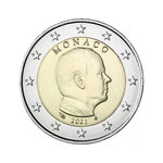 2 euros commémorative Monaco 2021 - Albert II.