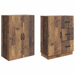 vidaXL Ensemble de Meubles 2 Pièces Bois ancien Bois d'ingénierie