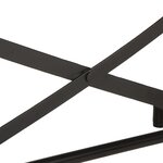 vidaXL Table console 110x42x76 cm bois massif d'acacia