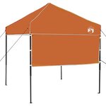 vidaXL Tente à abri Orange 200 x 200 cm Tissu Oxford