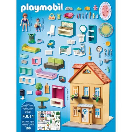 Playmobil 70014 - city life la ville - maison de ville a