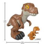 Fisher-price imaginext - jurassic world la colo du crétacé  grande figurine t-rex - figurine dinosaure - des 3 ans
