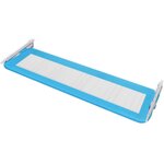 vidaXL Barrière de lit pour enfants 150x42 cm Bleu