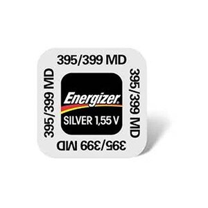 Blister de 1 Pile Oxyde d'Argent pour montres 395/399 SR57 ENERGIZER