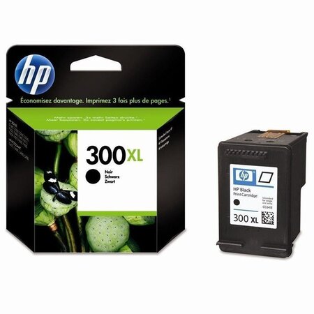 Hp 300xl cartouche d'encre noire grande capacité authentique pour hp deskjet f4580 et hp photosmart c4680/c4795 (cc641ee)