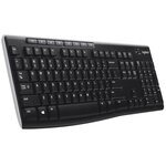 Logitech clavier sans fil k270 - azerty - pc / mac - noir