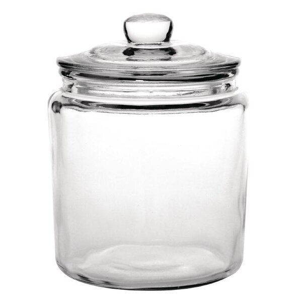 Grand bocal à biscuit en verre 6 35 l - olympia -  - verre6 35 x293mm