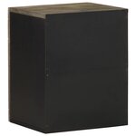 vidaXL Armoire de salle de bain murale 38x33x48cm bois massif manguier