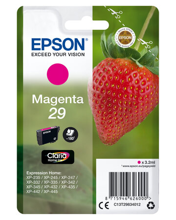 Epson cartouche fraise magenta cartouche fraise encre claria home magenta