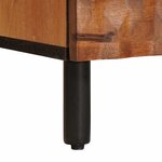 vidaXL Cabinet de chevet Marron 50 x 33 x 62 cm Bois de mangue massif