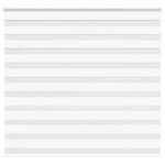 vidaXL Store zèbre blanc 165x100 cm largeur du tissu 160 9cm polyester