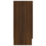 vidaXL Buffet Chêne marron 120x30 5x70 cm Bois d'ingénierie