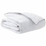 vidaXL Duvet d'hiver Blanc 260 x 220 cm Plume