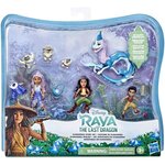 Disney Raya et le dernier Dragon - Pack de 7 mini figurines Histoire de Kumandra