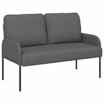 vidaXL Canapés avec coussin Gris foncé 115 x 56 x 80 cm Contreplaqué