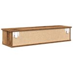 vidaXL Armoire murale vieux bois 88x26x18 5 cm bois d'ingénierie