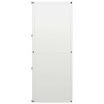 vidaXL Portant de bois chauffage blanc 40x30x75 cm