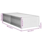vidaXL Cadre de lit Rose 90x200 cm Velours