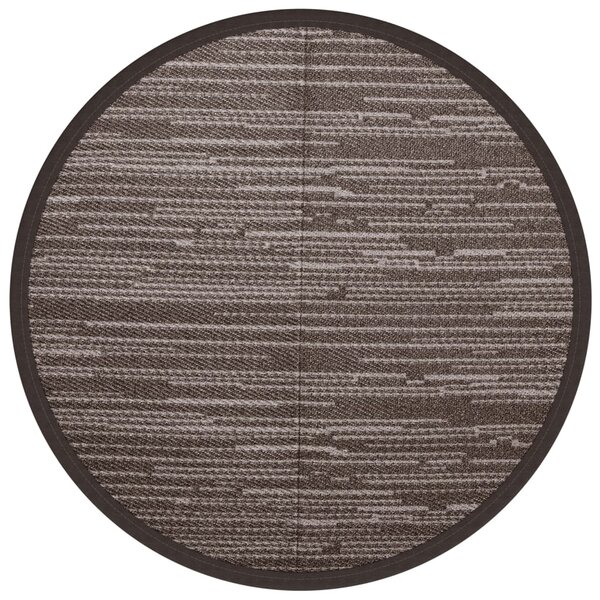 vidaXL Tapis d'extérieur ARAKIL marron Ø160 cm PP