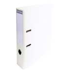 Classeur à levier PVC Premium dos de 70mm blanc x 10 EXACOMPTA