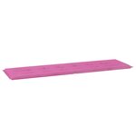 vidaXL Coussin de Banc de Jardin Rose 180x50x4 cm Tissu Oxford