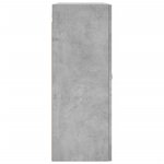 vidaXL Armoire murale gris béton 69 5x34x90 cm