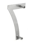 THIRARD - Chiffre 7 à visser  inox  H.100mm