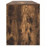 vidaXL Meuble TV chêne fumé 188 5x41x50 cm bois d'ingénierie