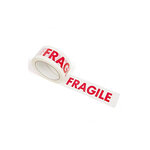 Lot de 6 rubans adhésif fragile 66mx50mm tesa